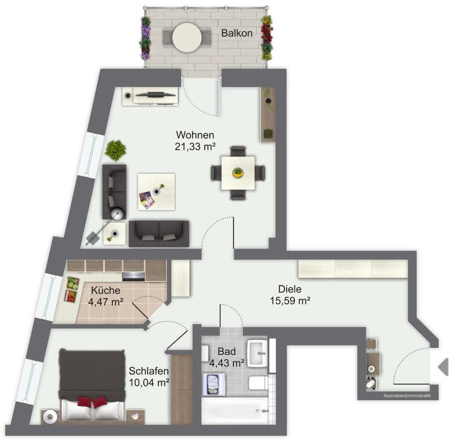 Apartment Nordik Dresden Luaran gambar